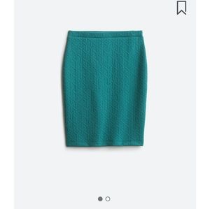 Leota Talley Textured Pencil Skirt Sz. L